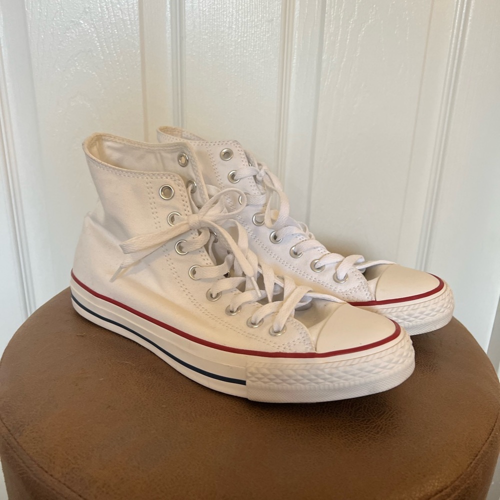 White High Top Converse